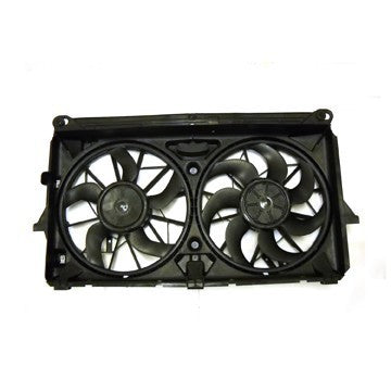 Radiator Condenser Cooling Fan Assembly for 07-13 Chevy Silverado/GMC Sierra