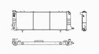 Radiator for 91-00 Jeep Cherokee/91-96 Wagoneer 4.0L L6 Automatic Single Row