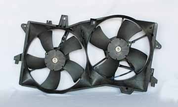 Dual Radiator & Condenser Cooling Fan Assembly for 02-06 Mazda MPV MA3115131