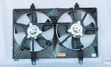 Dual Radiator & Condenser Cooling Fan Assembly for 03-07 Nissan Murano NI3115124