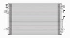 AC Condenser for 05-07 Dodge Caravan/Town & Country (PFC)