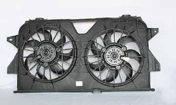 Radiator & Condenser Cooling Fan for 05-07 Dodge Caravan/Chrysler Town Country
