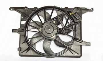 Radiator Condenser Cooling Fan Assembly for 06-09 Pontiac Solstice GM3115214