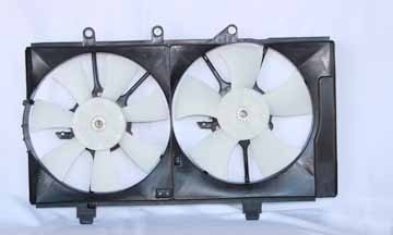 Dual Radiator & Condenser Cooling Fan Assembly for 04-05 Dodge Neon 2.0L AT
