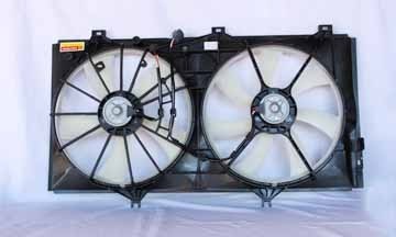 Radiator & Condenser Cooling Fan for 07-11 Toyota Camry (US)/05-12 Avalon V6