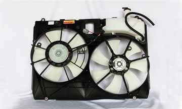 Radiator & Condenser Cooling Fan for 99-05 Volkswagen Jetta 1.8/1.9L/2.0L L4