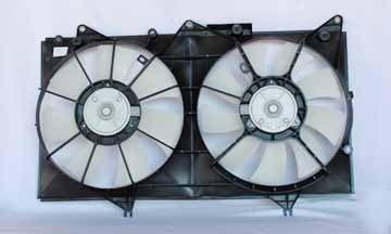Dual Radiator & Condenser Cooling Fan Assembly for 02-06 Toyota Camry 3.0L V6