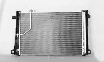 AC Condenser for 08-14 Mercedes Benz C Class 5MM w/Receiver & Dryer (PFC)