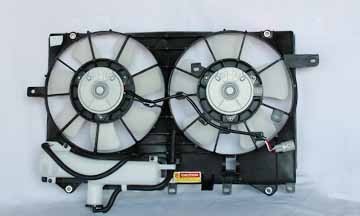 Dual Radiator & Condenser Cooling Fan Assembly for 04-09 Toyota Prius TO3117100