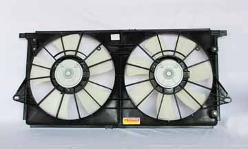 Radiator & Condenser Cooling Fan for 06-11 Buick Lucerne/06-10 Cadillac DTS