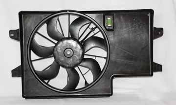 Dual Radiator & Condenser Cooling Fan Assembly for 08-11 Ford Focus FO3115171