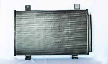 AC Condenser for 08-10 Toyota Highlander 6MM w/Receiver & Dryer (PFC)
