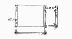 Radiator for 05-08 Chrysler 300 2.7/3.5L V6 Automatic Single Row (HDUTY)