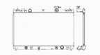 Radiator for 02-06 Toyota Camry (Japan Built) 2.4L L4 Automatic Single Row