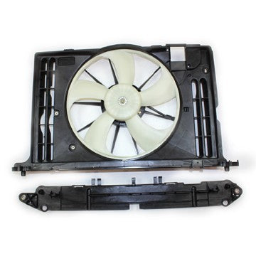 Dual Radiator Condenser Cooling Fan Assembly for 09-13 Toyota Corolla/Matrix