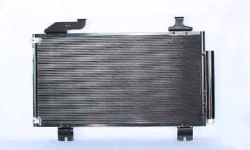 AC Condenser for 09-14 Acura TSX L4 6MM w/Receiver & Dryer (PFC)