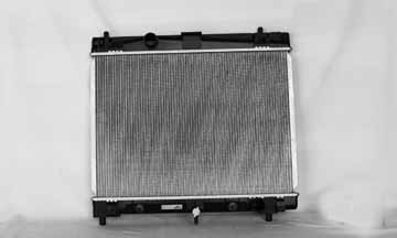 Radiator for 07-19 Toyota Yaris 1.5L L4 Single Row (w/) TO3010306 16400-21300