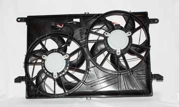 Radiator Condenser Cooling Fan Assembly for 07-19 GMC Acadia/07-10 Outlook