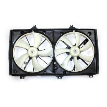 Dual Radiator & Condenser Cooling Fan Assembly for 07-09 Toyota Camry L4 A/MT