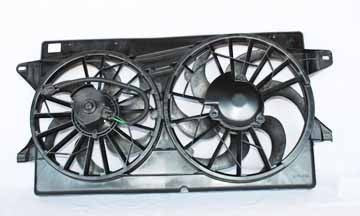 Radiator Condenser Cooling Fan Assembly for 04-07 Ford Forester/Mercury Monterey