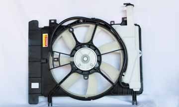 Dual Radiator & Condenser Cooling Fan Assembly for 07-19 Toyota Yaris TO3115145
