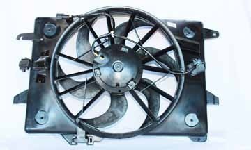 Radiator & Condenser Cooling Fan for 00-02 Ford Crown Victoria/Grand Marquis