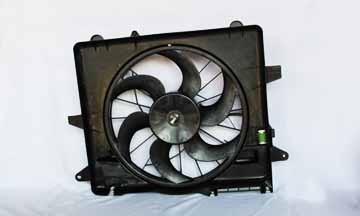 Dual Radiator & Condenser Cooling Fan Assembly for 05-14 Ford Mustang (S)