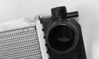 Radiator for 06-07 Toyota Highlander Hybrid Automatic Single Row