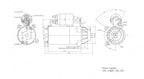 New Starter for 92-97 Ford Taurus 3.0L V6 F0OY-11002-A