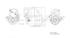 New Starter for 95-15 Toyota Tacoma Pickup 2.7L L4 (Std. 1.4KW) 28100-75110-84