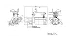 Starter for 97-01 Honda CR-V/CRV 2.0 L4 (97 All/98-01 Automatic Transmission)