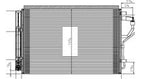 AC Condenser for 11-13 Hyundai Elantra 5MM w/Receiver & Dryer (PFC)