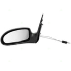Door Mirror for 00-02 Ford Focus Manual Remote Driver Left  Side