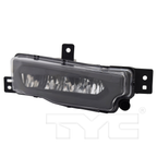 LED Fog Light Bumper Lamp for 20-21 BMW X3/X4 (Black) Right Passenger Side