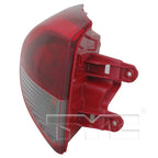 Halogen Outer Quarter Tail Light Lamp Left Driver for 16-18 Hyundai Tucson