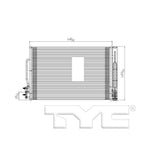 AC Condenser for 16-20 Chevy Malibu w/Receiver & Dryer (PFC)