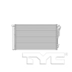 AC Condenser for 17-20 Hyundai Elantra 2.0L 6MM w/Receiver & Dryer (PFC)