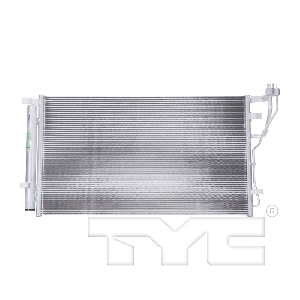 AC Condenser for 17-18 Kia Optima 2.4L 5MM w/Receiver & Dryer (PFC)