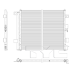 Condenser for 20-21 Chevy Blazer 2.0 Turbo GM3030339 85557763