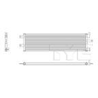 Condenser for 22-23 Kia EV-6 KI3030166 97606-CV100