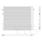 Condenser for 24-25 Chevy Traverse 5.5mm 86515474 GM3030342