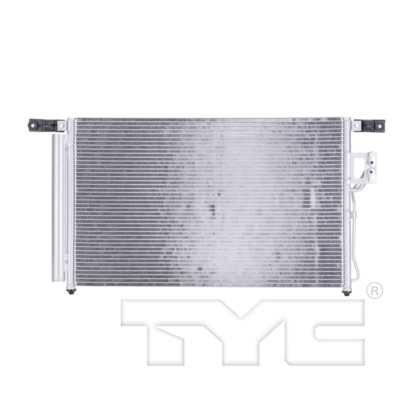 AC Condenser for 07-09 Hyundai Santa Fe w/Receiver & Dryer (PFC)