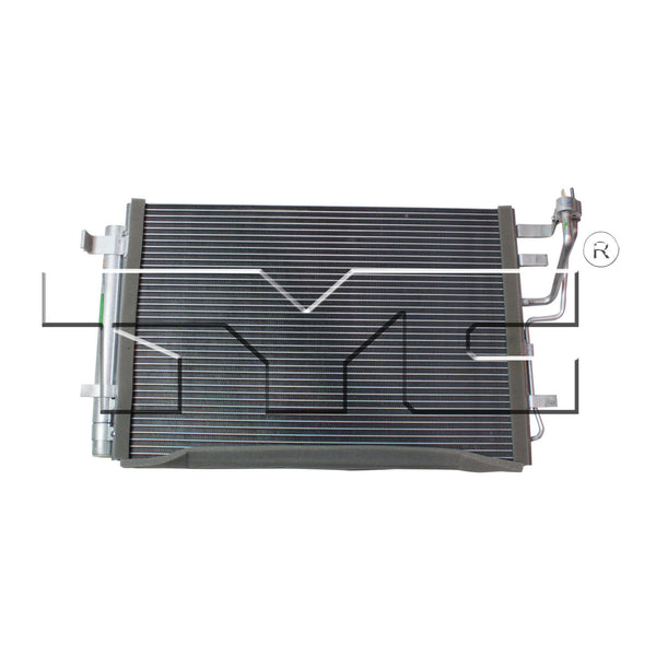 AC Condenser for 07-10 Hyundai Elantra w/Receiver & Dryer (PFC)