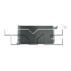 AC Condenser for 12-14 Ford Focus w/Receiver & Dryer (PFC)