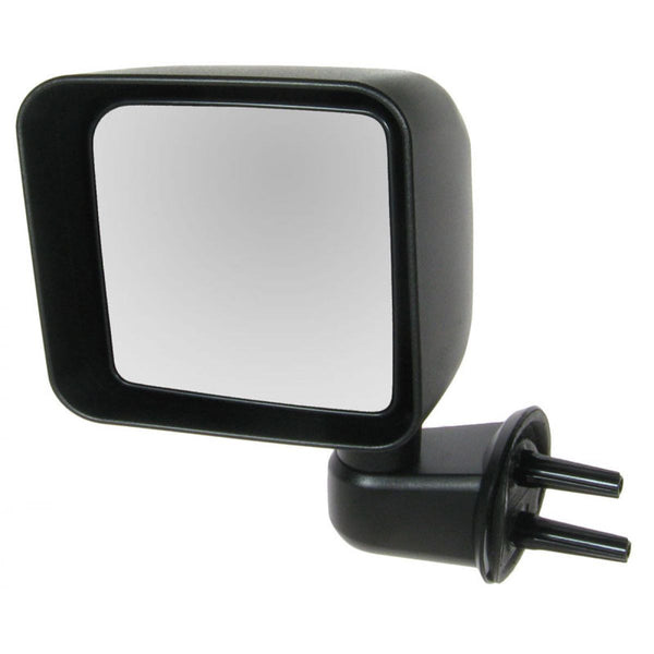 Door Mirror for 07-15 Jeep Wrangler Manual w/Folding Left Driver Side