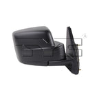 Door Mirror for 07-17 Jeep Patriot Manual Textured Right Passenger  Side