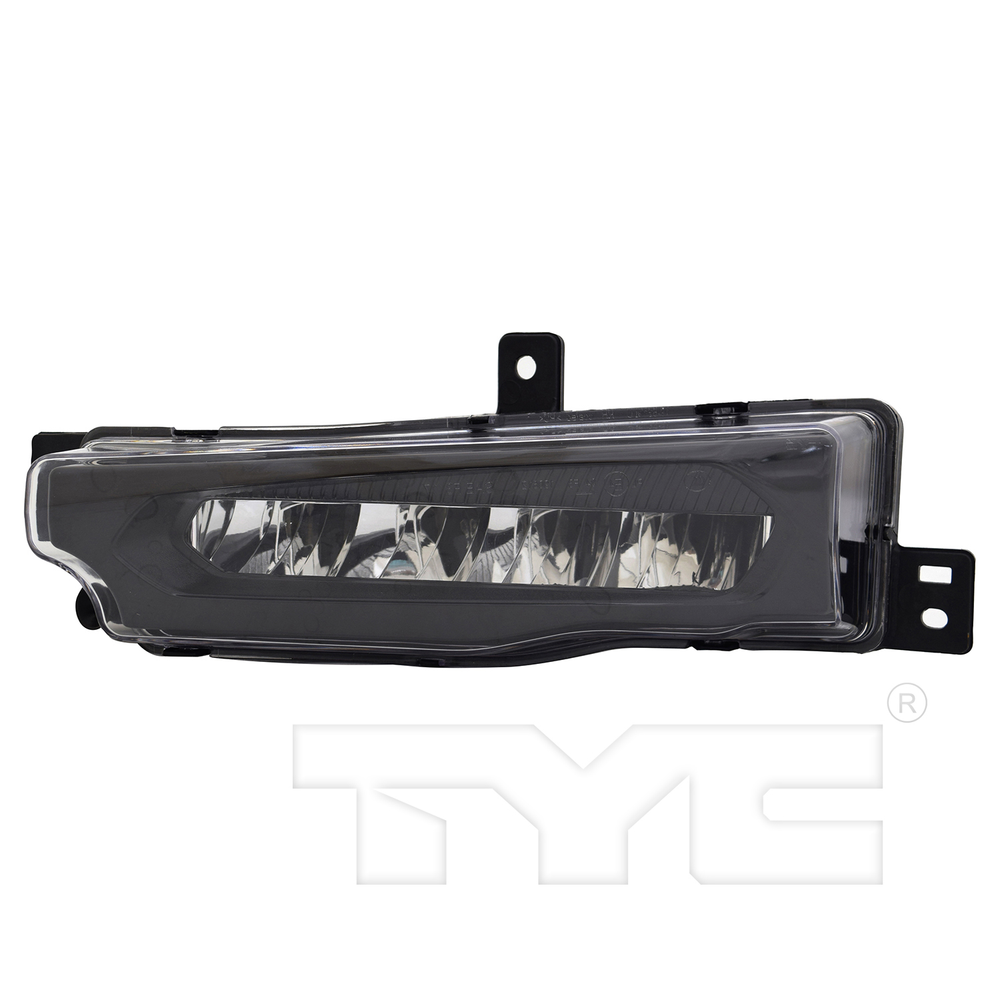 LED Fog Light Bumper Lamp for 20-21 BMW X3/X4 (Black) Left Driver Side