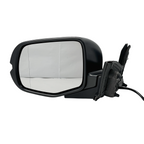 Side Mirror for 16-16 Honda Pilot Power-Heated Black w/o Signal
