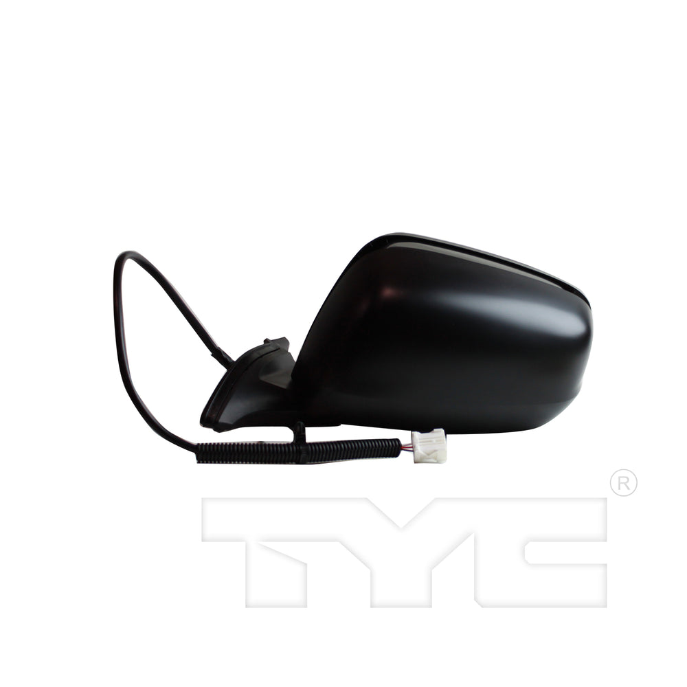 Door Mirror for 09-14 Honda Fit Power Non-Heated Paintable Left Driver  Side