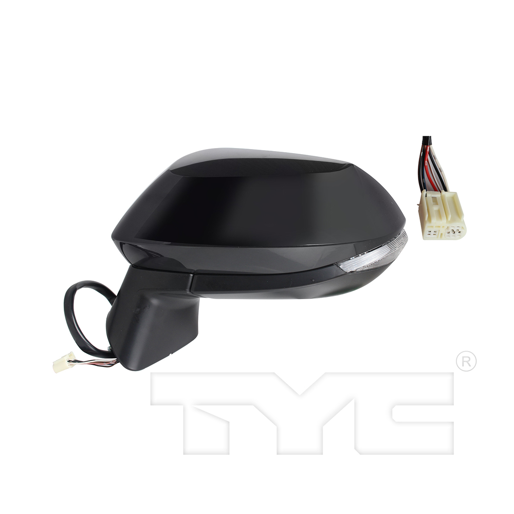 Side Mirror for 20-20 Toyota Corolla Power Heated w/Signal & Blindspot Left